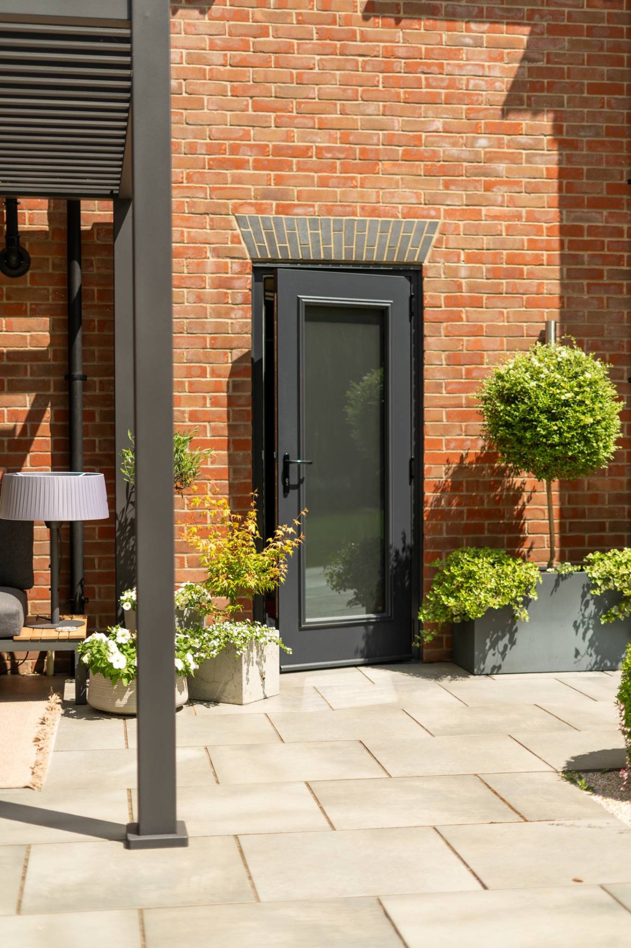 Anthracite Grey composite door installed in Cornwall