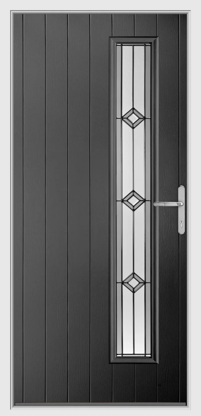 Endurance Bleaklow composite door in Anthracite Grey