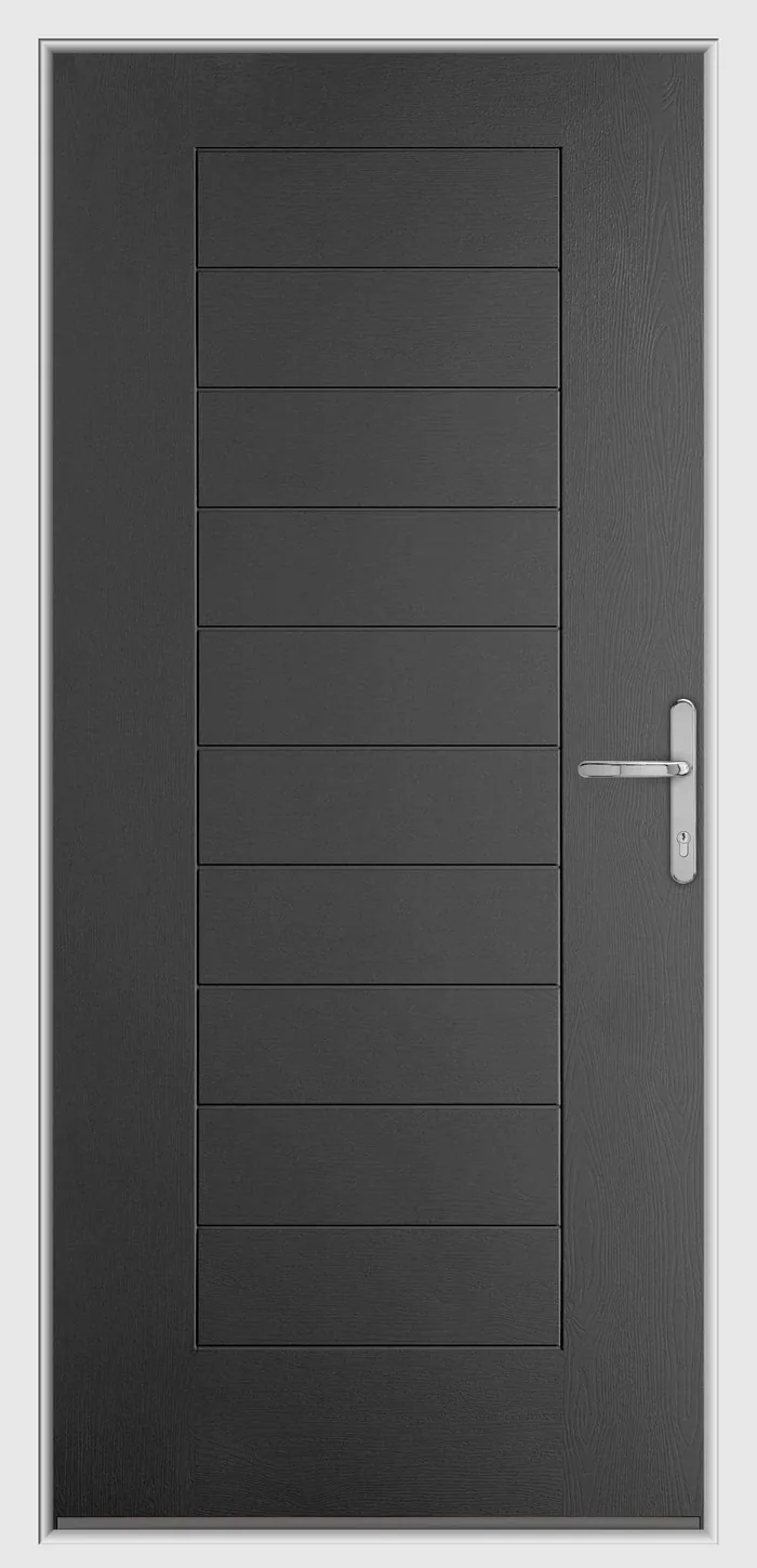 Endurance Mayon composite door in Anthracite Grey