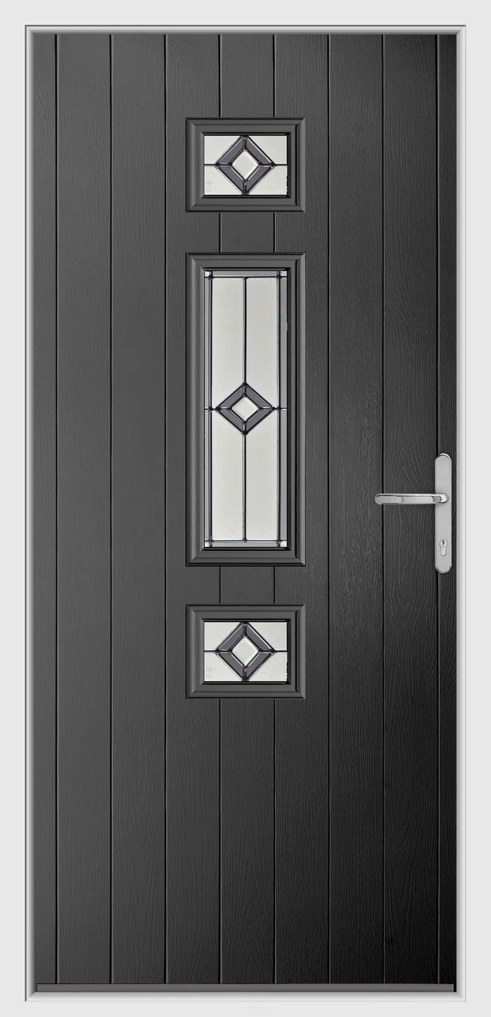 Endurance Esk composite door in Anthracite Grey
