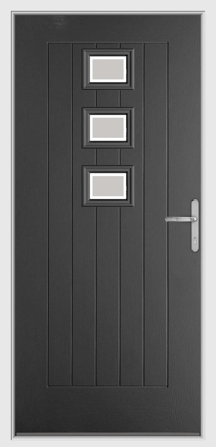 Endurance Holme composite door in Anthracite Grey