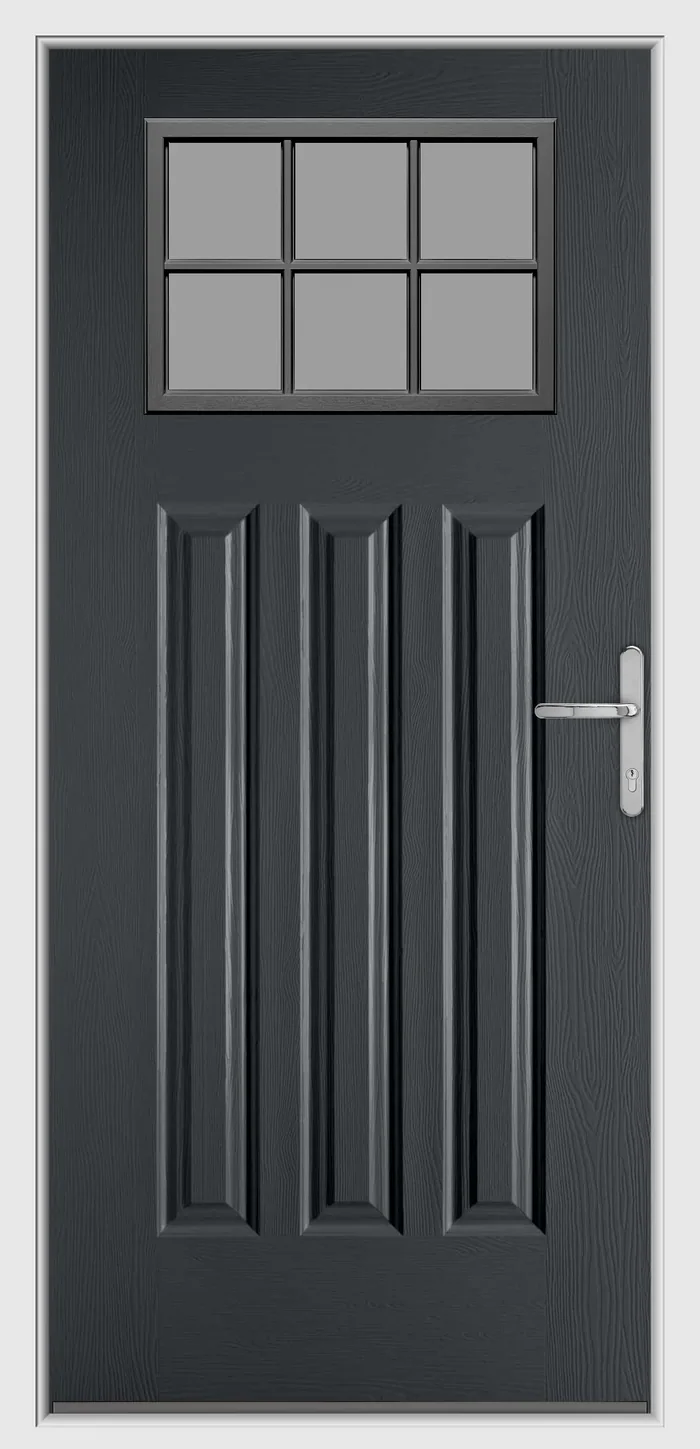 Endurance Lyell composite door in Anthracite Grey