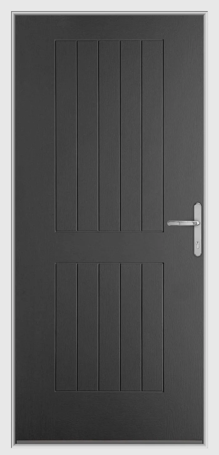 Endurance Brecon composite door in Anthracite Grey