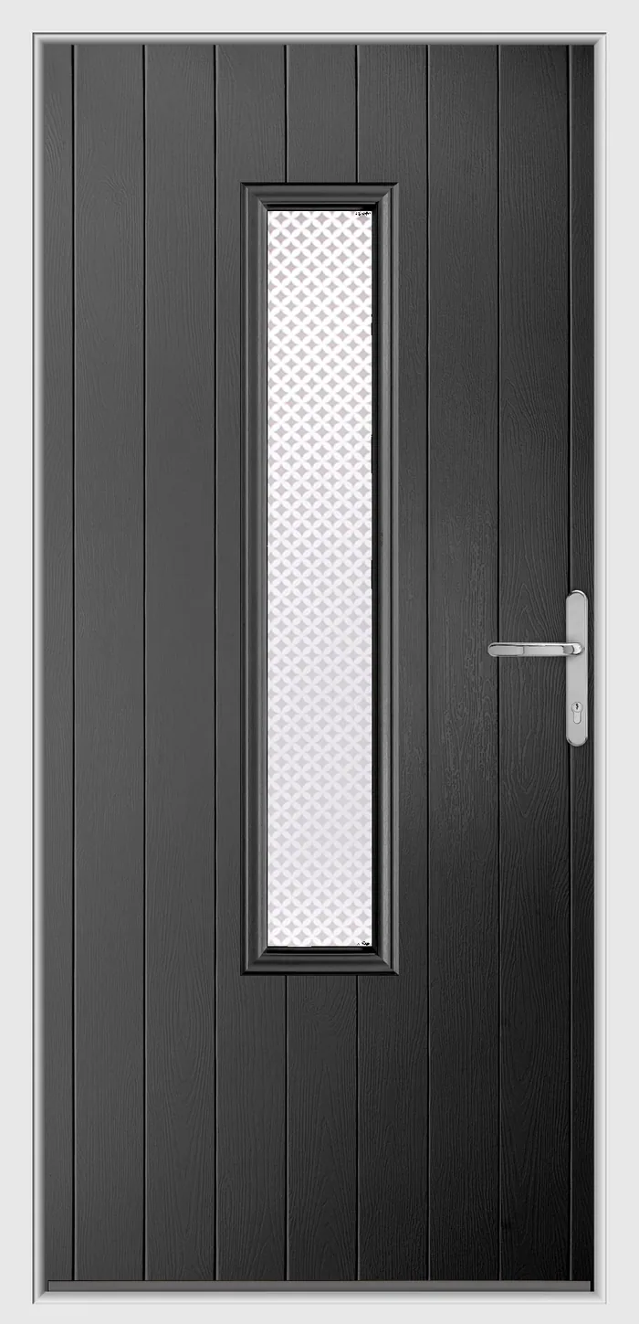 Endurance Bruce composite door in Anthracite Grey