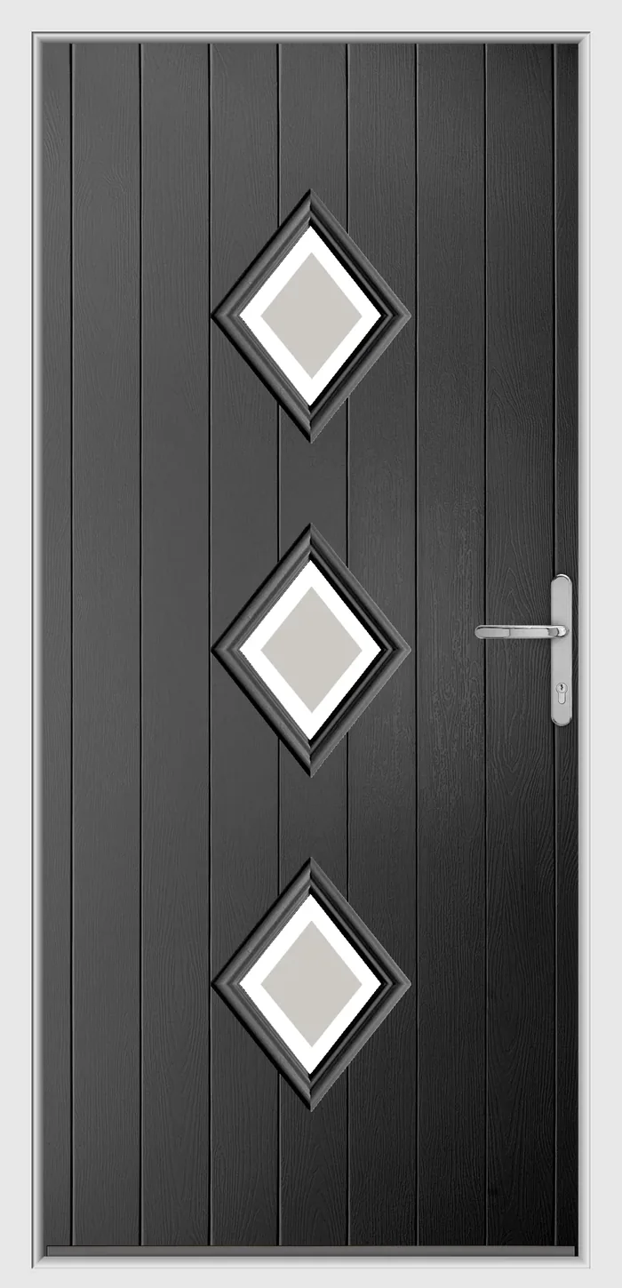 Endurance Kentmere composite door in Anthracite Grey