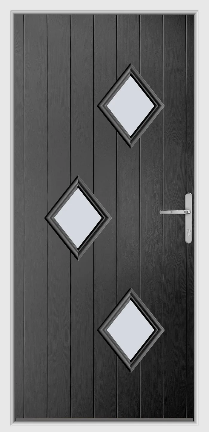Endurance Gibson composite door in Anthracite Grey