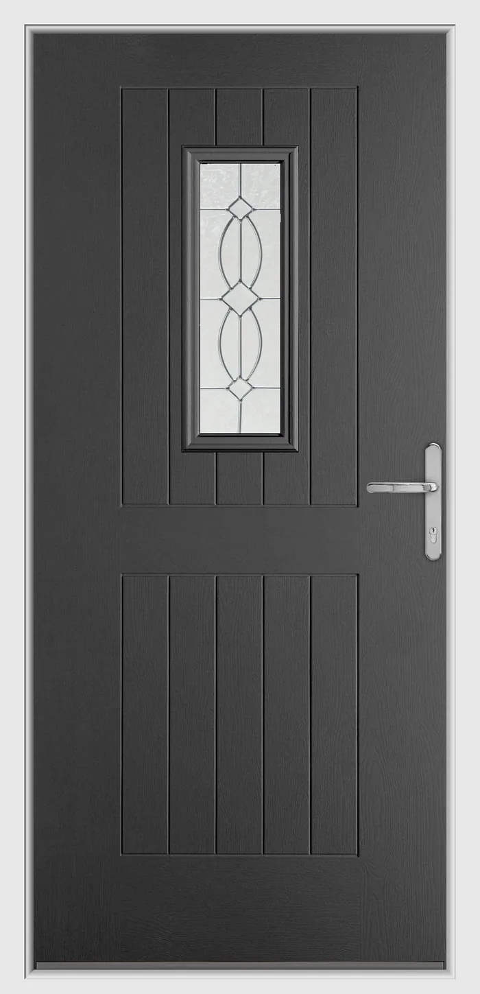 Endurance Malvern composite door in Anthracite Grey