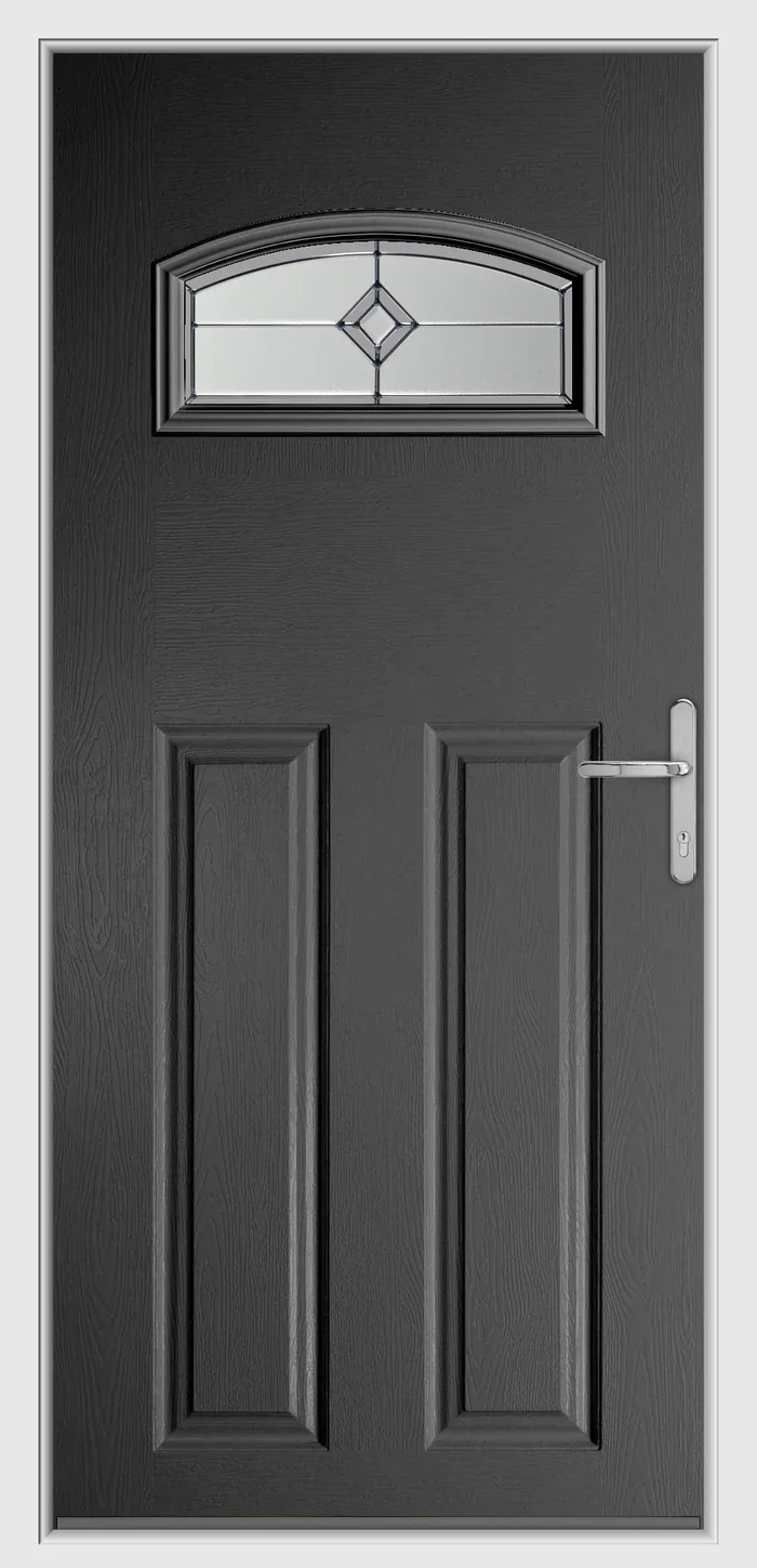 Endurance Cader Idris composite door in Anthracite Grey