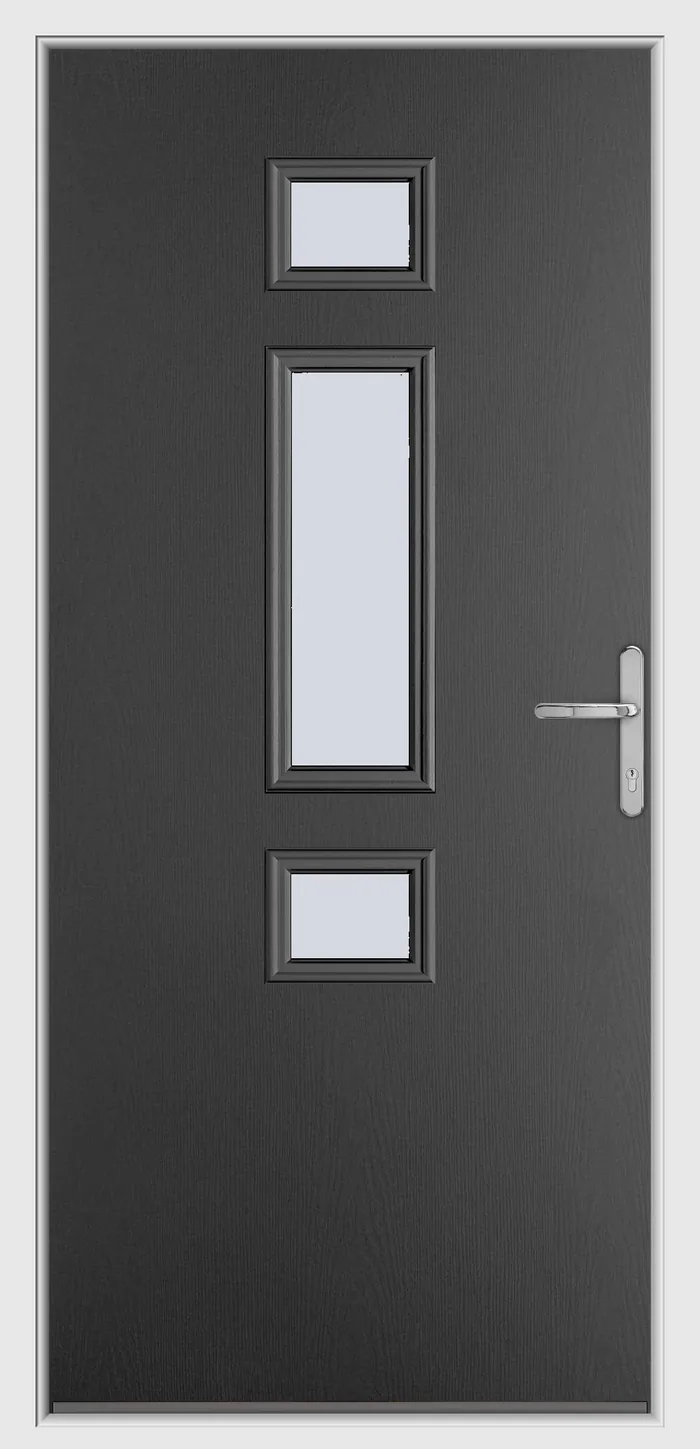 Endurance Tux composite door in Anthracite Grey