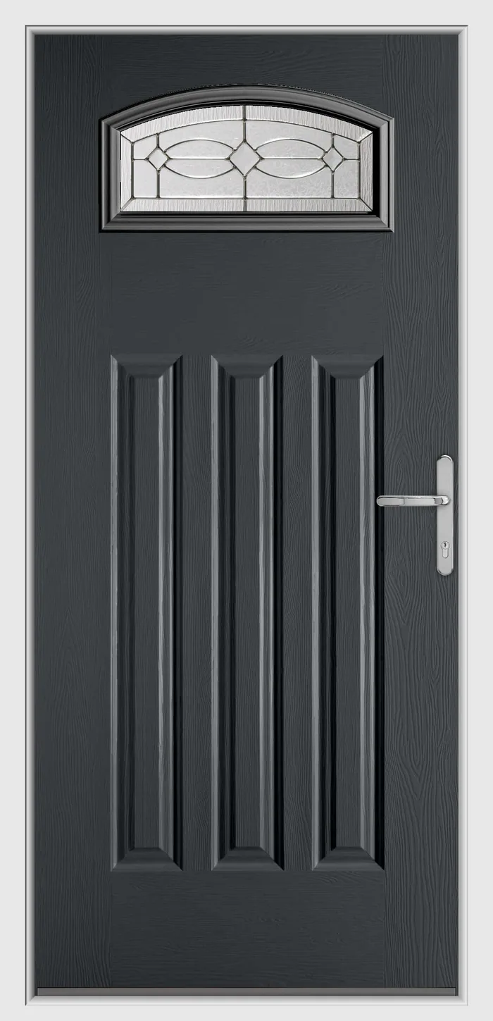 Endurance Dowell composite door in Anthracite Grey
